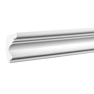 Плинтус потолочный без орнамента 1.50.122