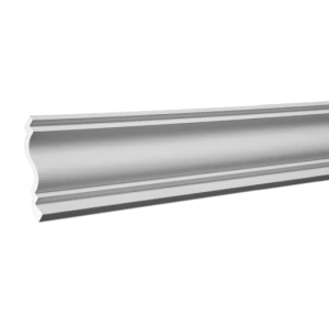 Плинтус потолочный без орнамента 1.50.126